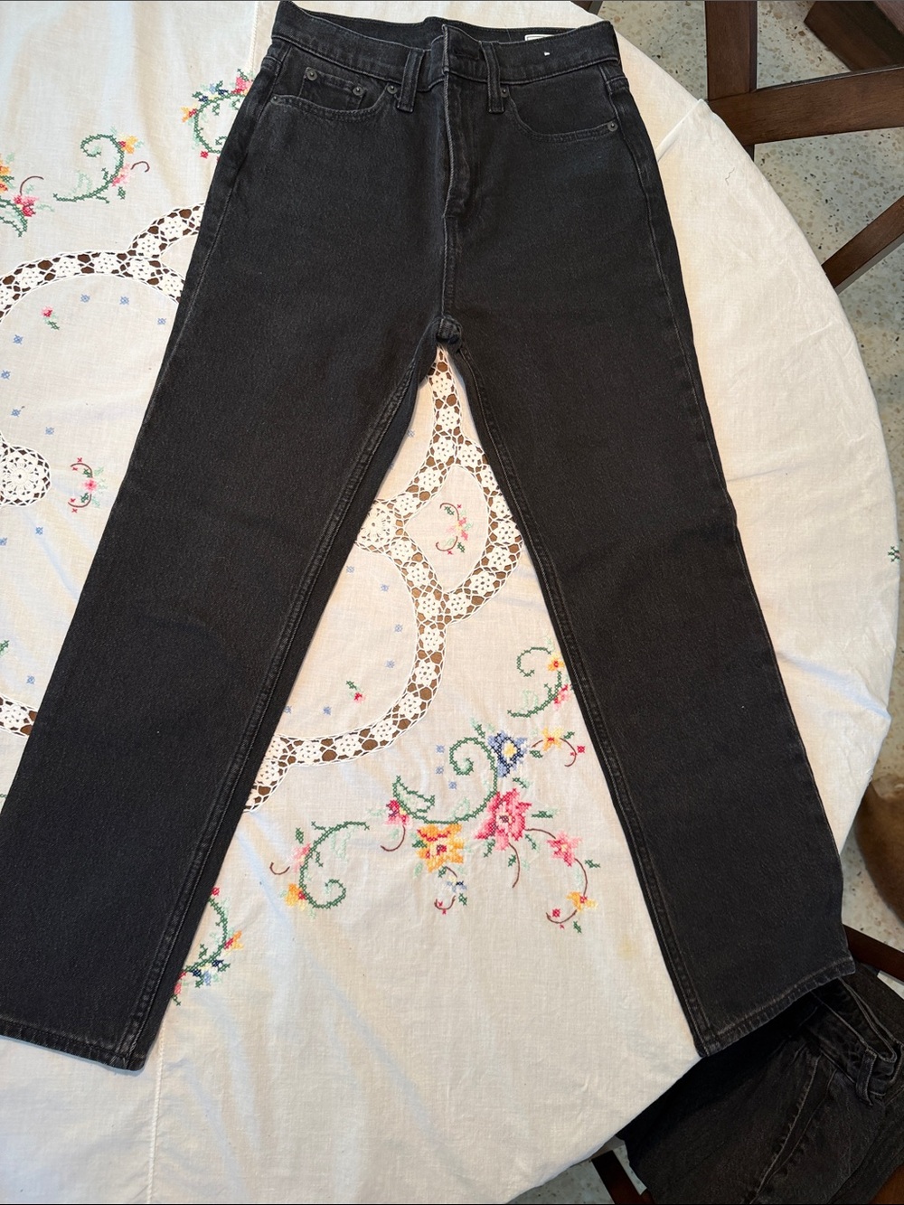 GAP Women's 90d Straight Crop High Rise Jeans size 25 regular